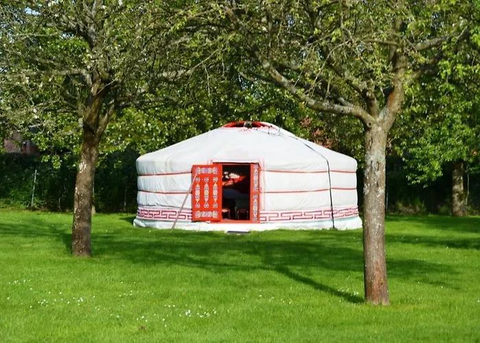 Luxury tent Rando-yourte Paluel