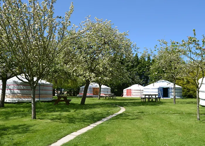 Luxury tent Rando-yourte Paluel