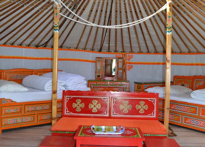 Luxury tent Rando-yourte Paluel