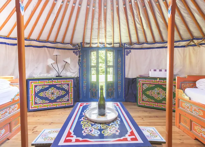 Luxury tent Rando-yourte Paluel